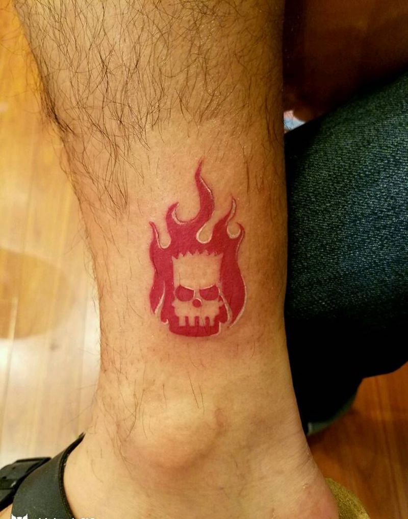 暴力辛普森！纹身图片_