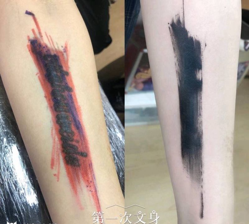 遮盖纹身图片_手臂遮盖纹身图案