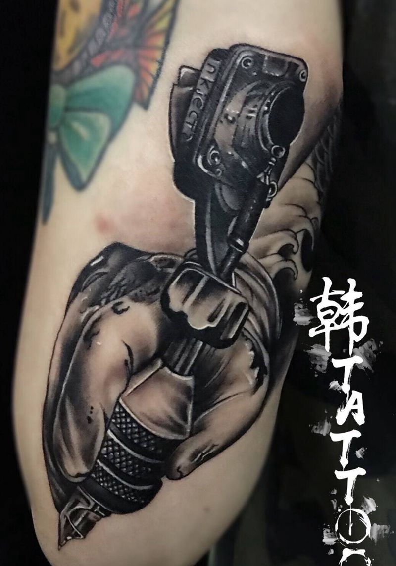 纹身机纹身图片_