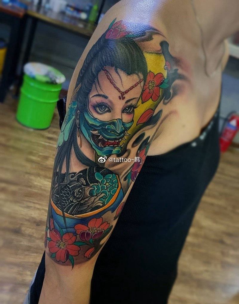 修改作品纹身图片_