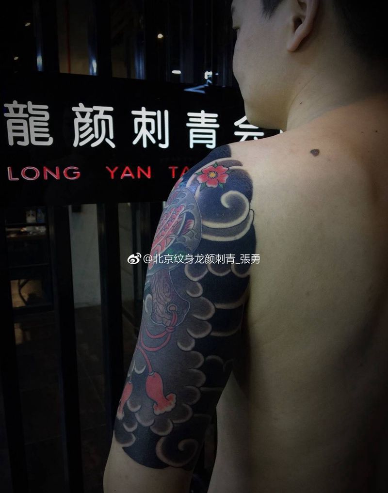 老传统纹身图片_