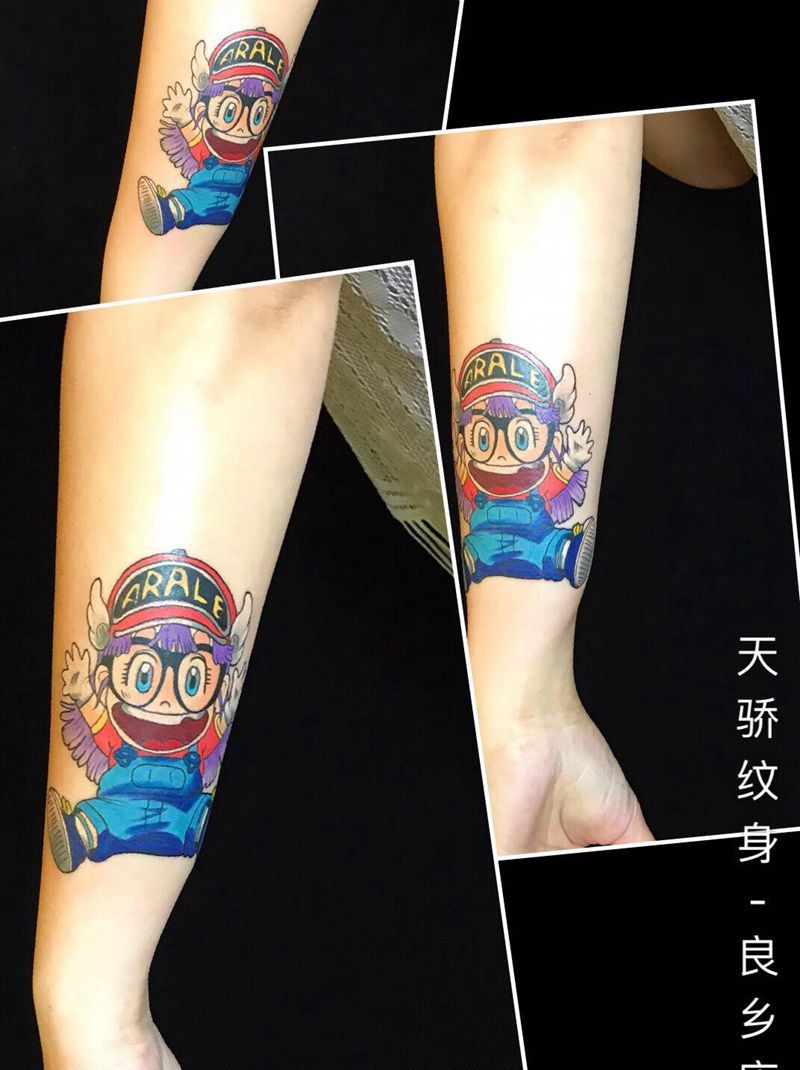 阿拉蕾纹身图片_
