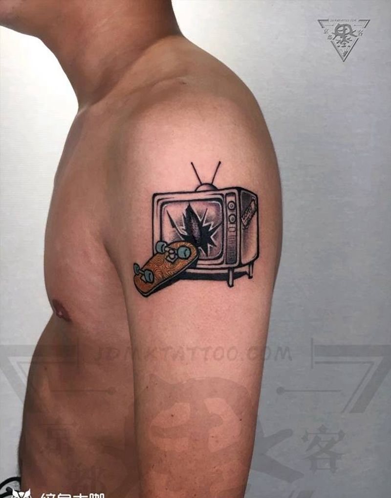 北京纹身/刺青/疤痕遮盖纹身图片_手臂New School纹身图案