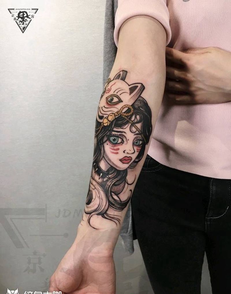 纹身/刺青/纹身遮盖修改纹身图片_手臂New School纹身图案