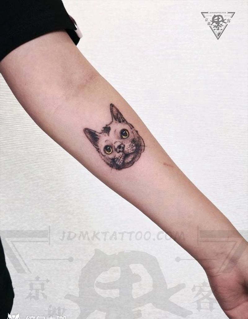 纹身/刺青/旧纹身修改遮盖纹身图片_手臂欧美写实纹身图案