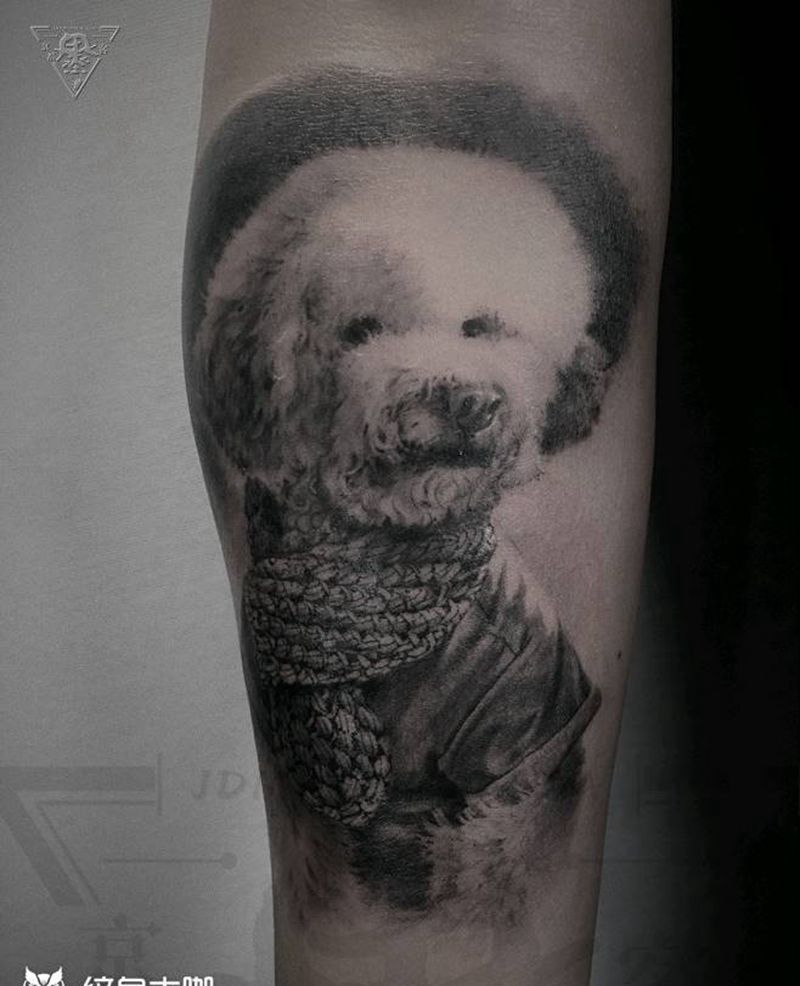 纹身/刺青/写实/宠物纹身图片_手臂欧美写实纹身图案