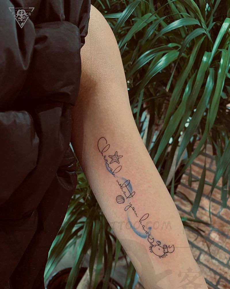 纹身/刺青纹身图片_手臂小清新纹身图案