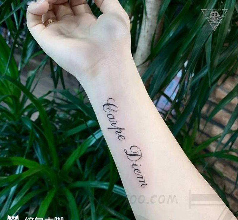 北京纹身/刺青/字母/英文纹身图片_手臂欧美写实新传统纹身图案