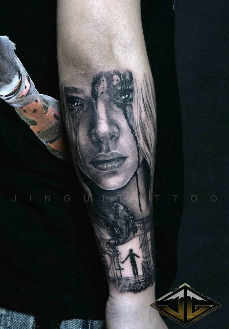猜猜她是谁纹身图片_