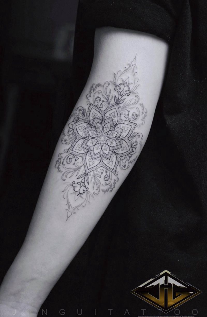 今日工纹身图片_