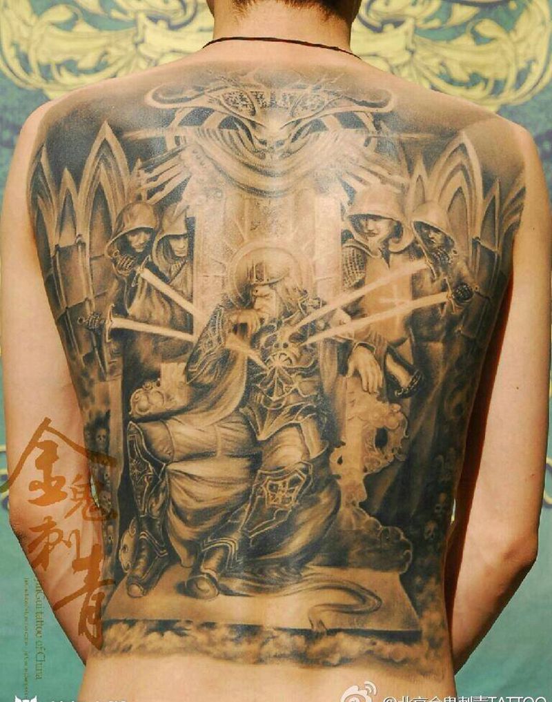 金鬼刺青纹身图片_