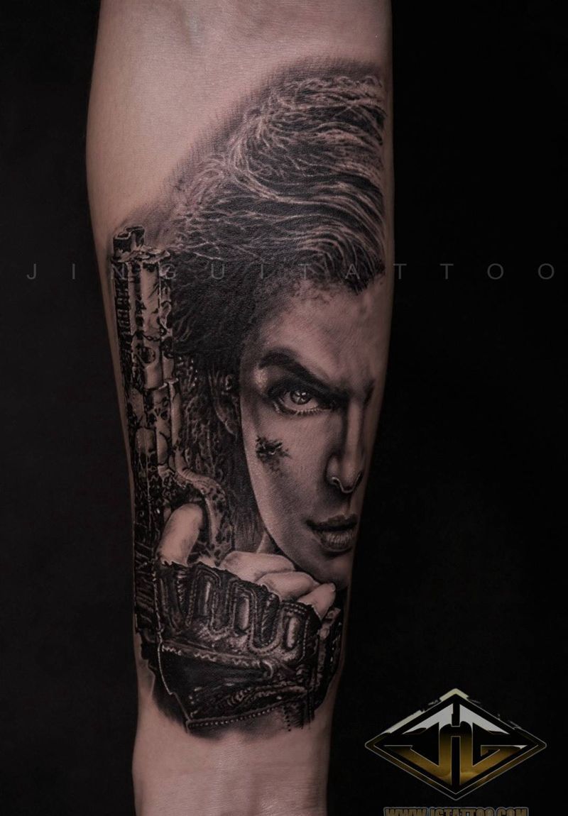 生化危机纹身图片_