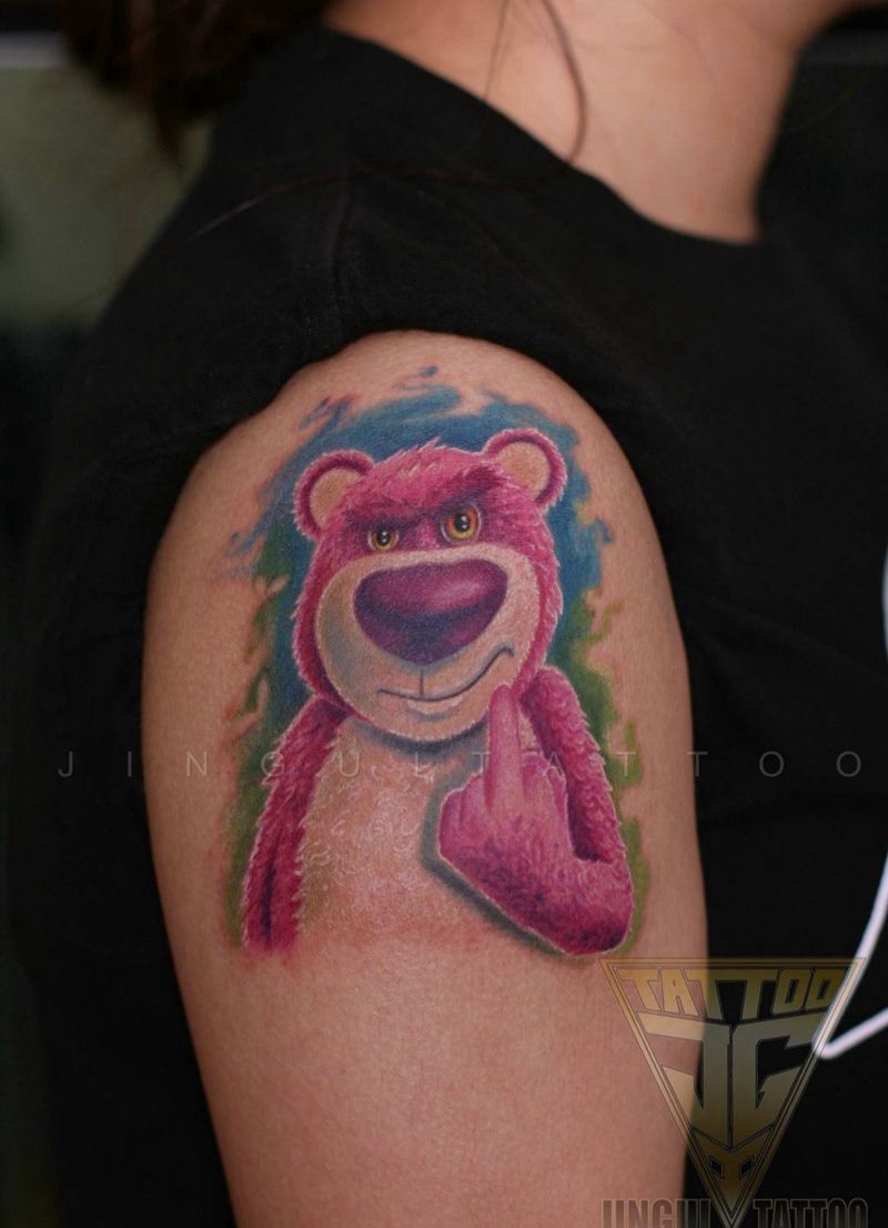 草莓熊纹身图片_