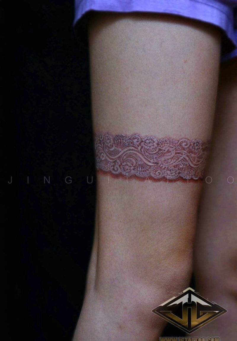 蕾丝纹身图片_