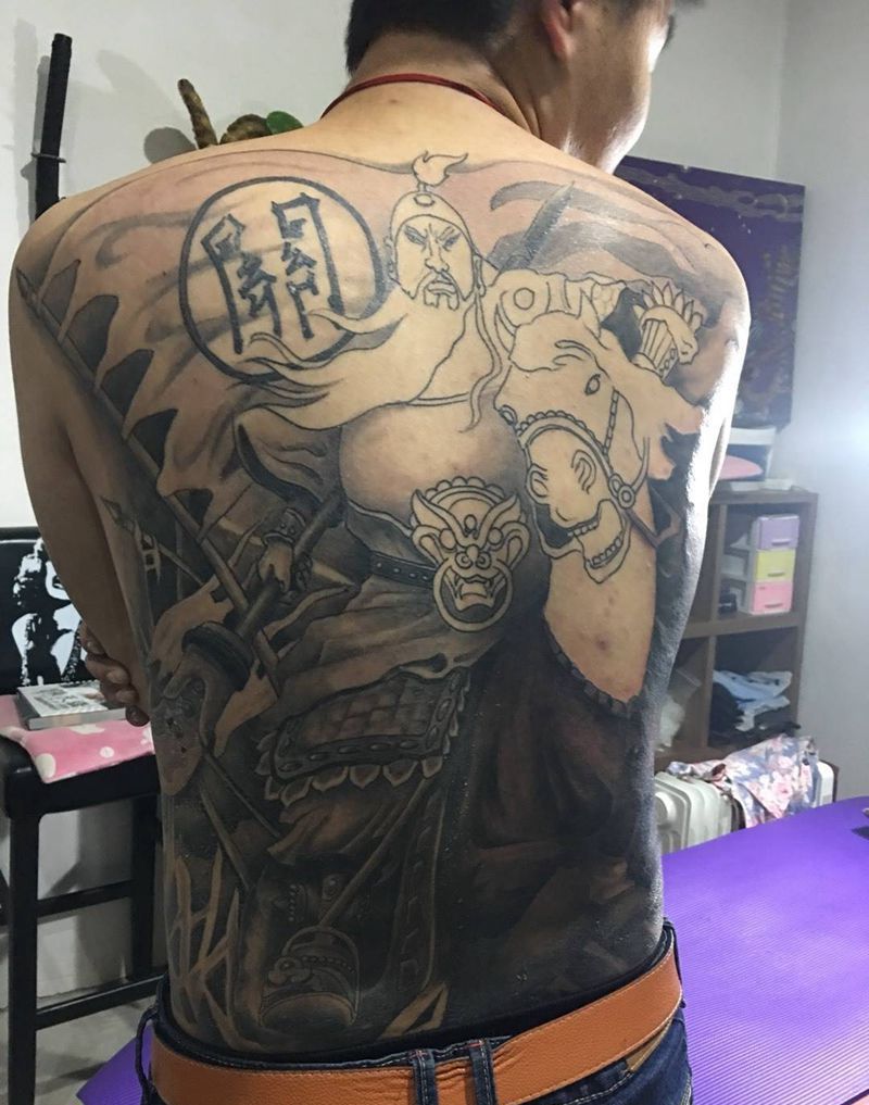 未完成纹身图片_