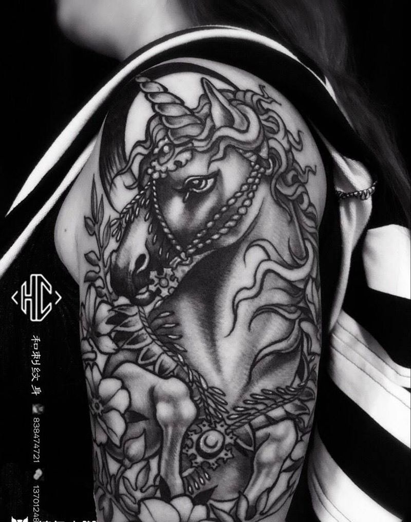 遮盖纹身图片_成品手臂欧美遮盖纹身图案