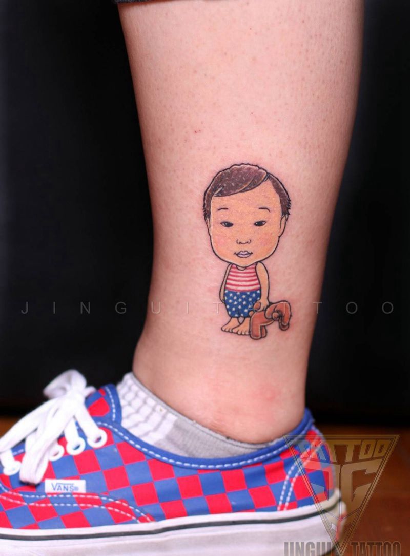 宝宝卡通版纹身图片_