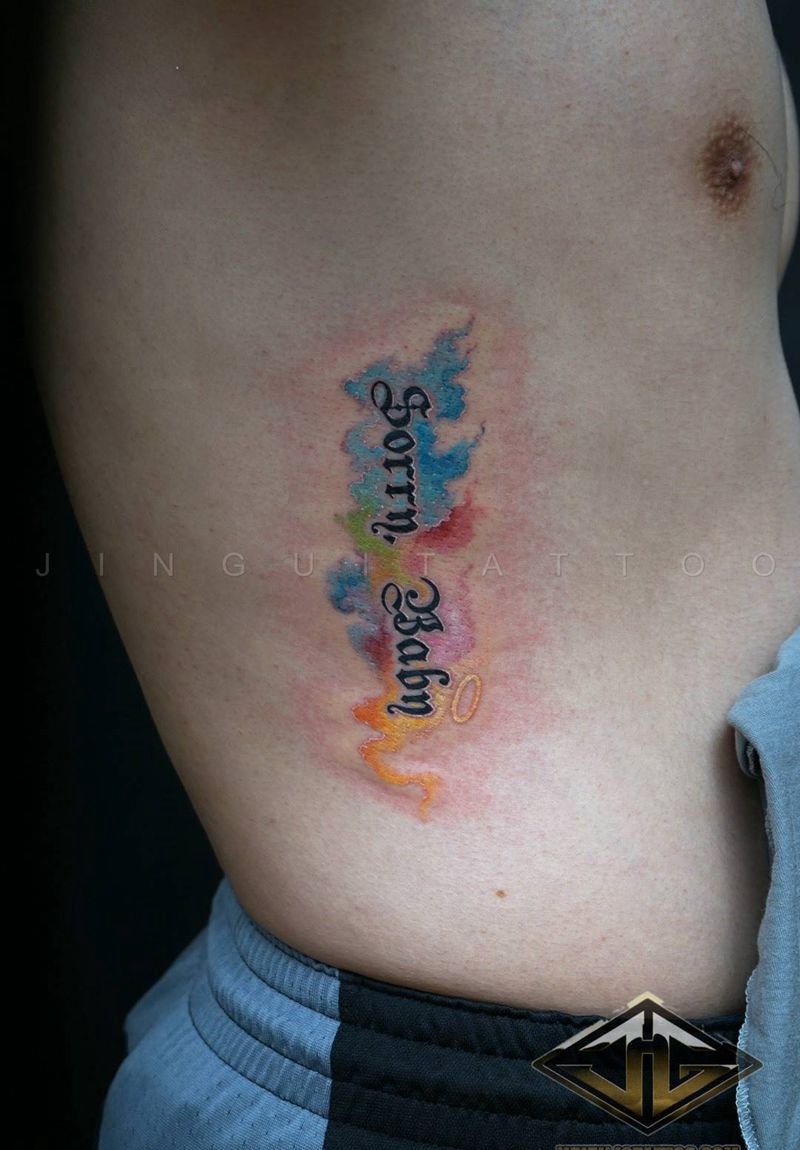 色彩纹身图片_