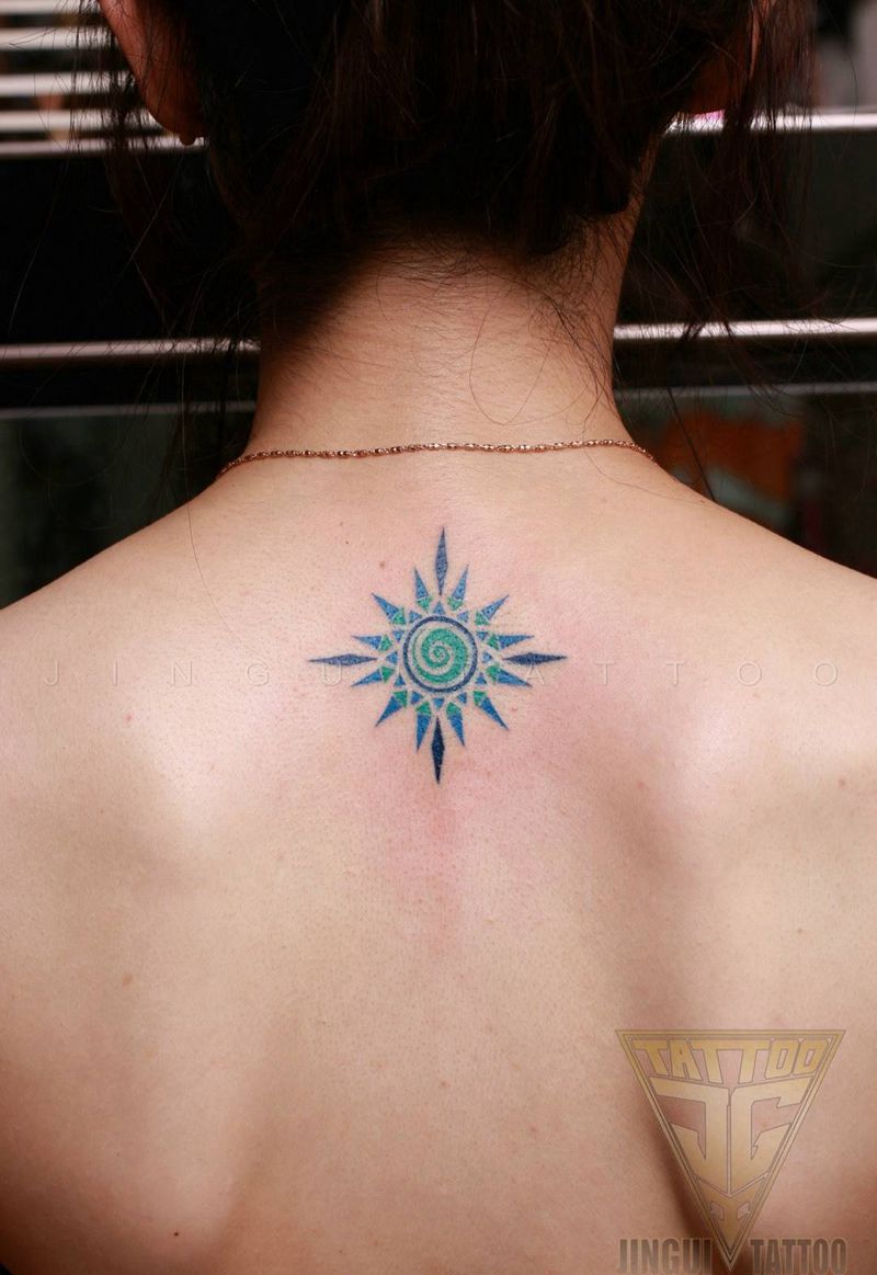 因为爱纹身图片_