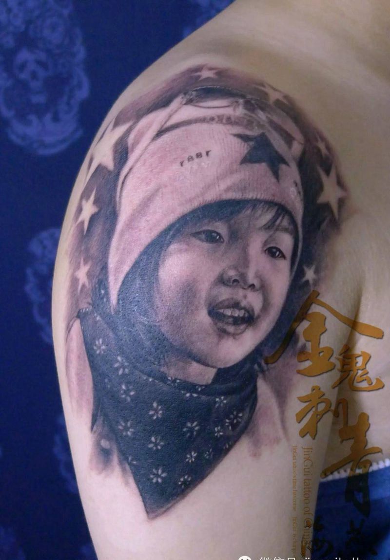 肖像纹身图片_