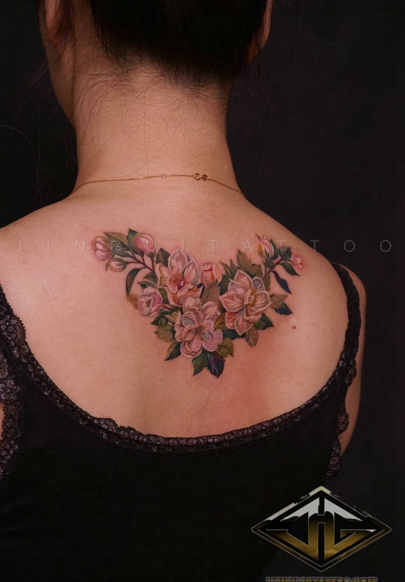 小茉莉纹身图片_