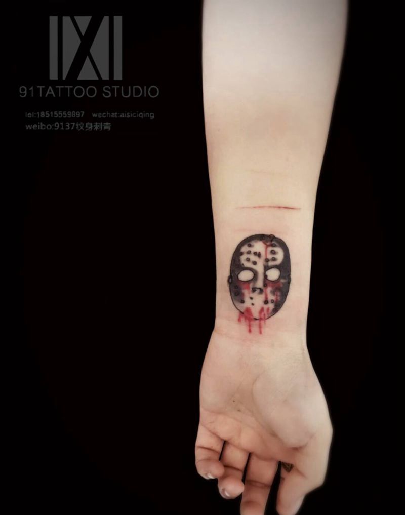 小清新纹身图片_手臂图腾骷髅纹身图案