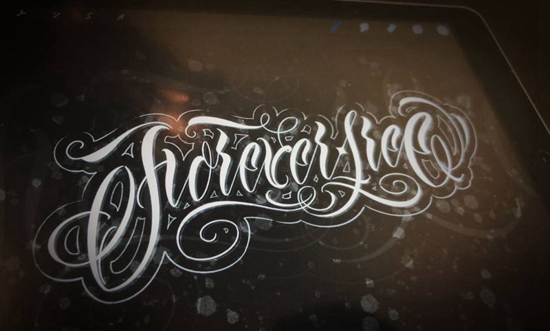 花体设计纹身图片_