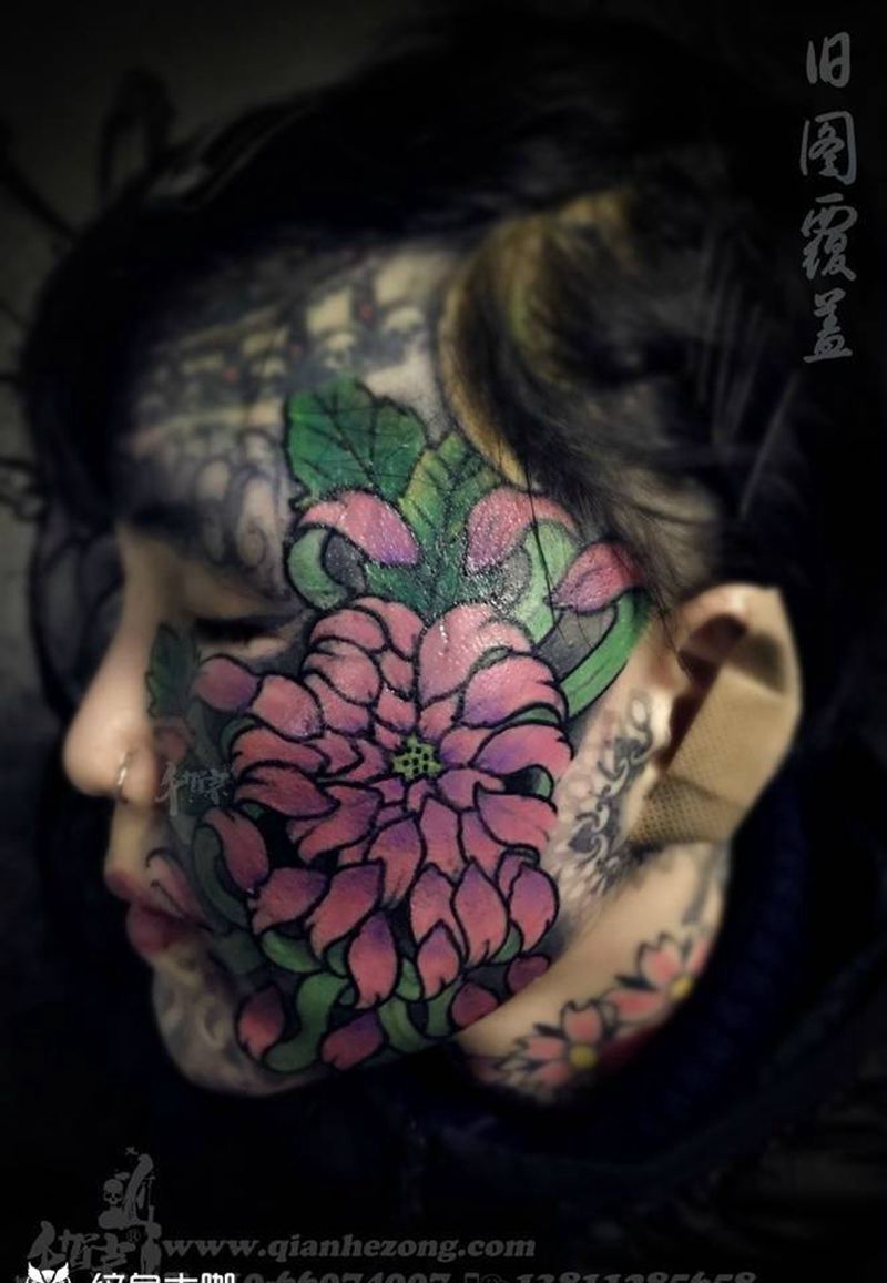 盖图腾纹身图片_