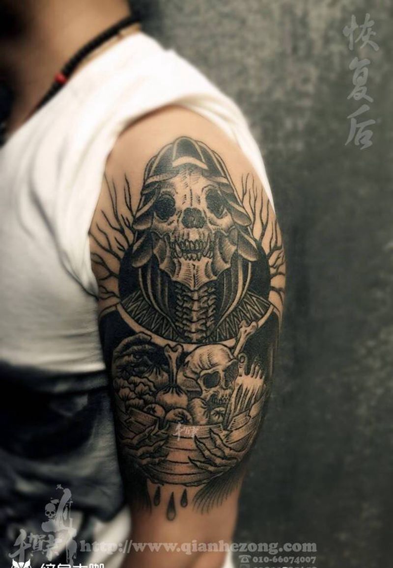 恢复后作品纹身图片_