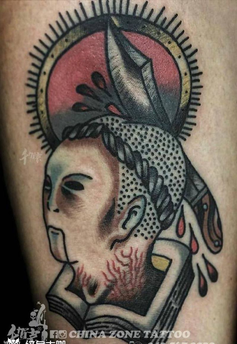 墨尔本店作品纹身图片_欧美原创动物人物成品纹身图案
