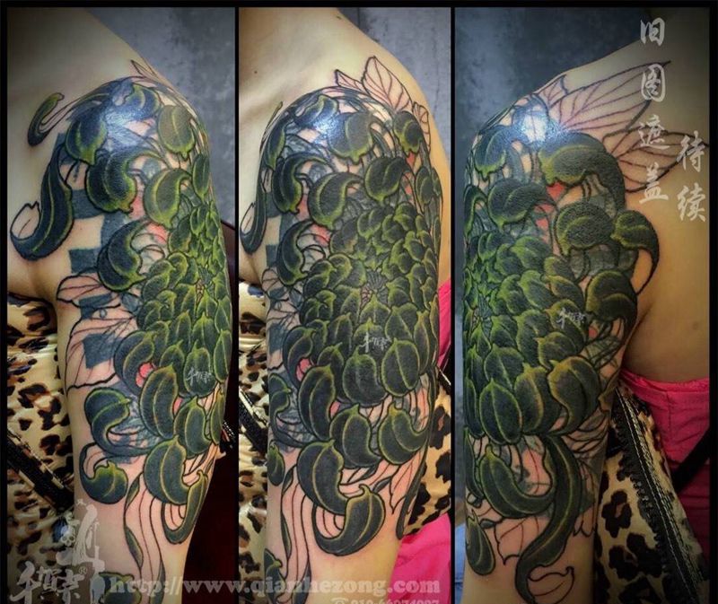 暴力遮盖纹身图片_