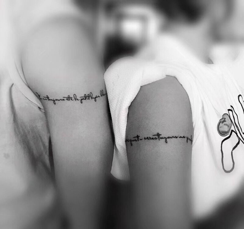 情侣纹身纹身图片_