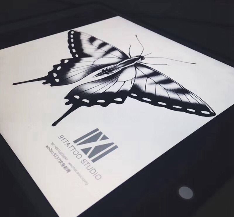 原创手稿纹身图片_