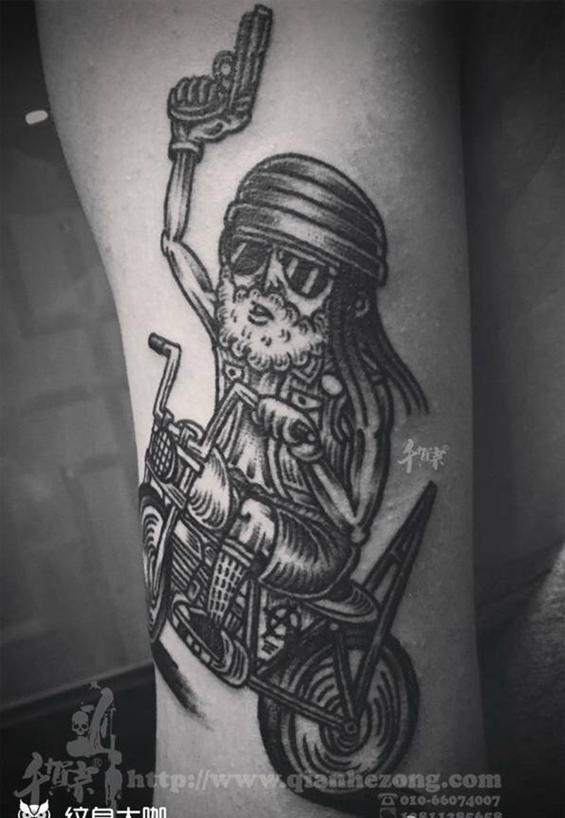 千贺宗晓峰纹身图片_