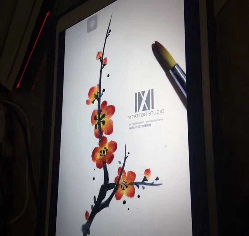 原创手稿纹身图片_