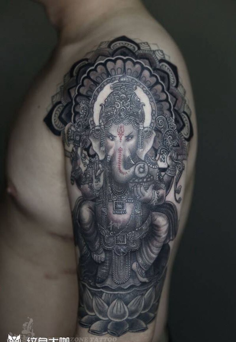 曲睿作品纹身图片_