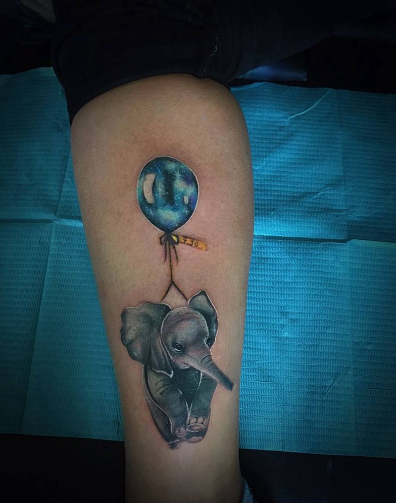 小象纹身图片_