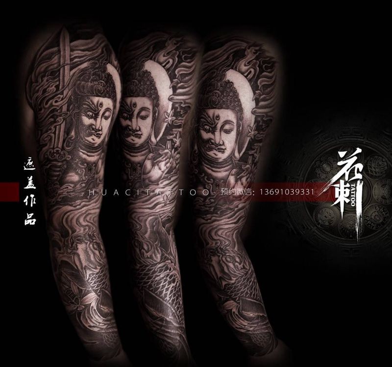 花刺作品！纹身图片_