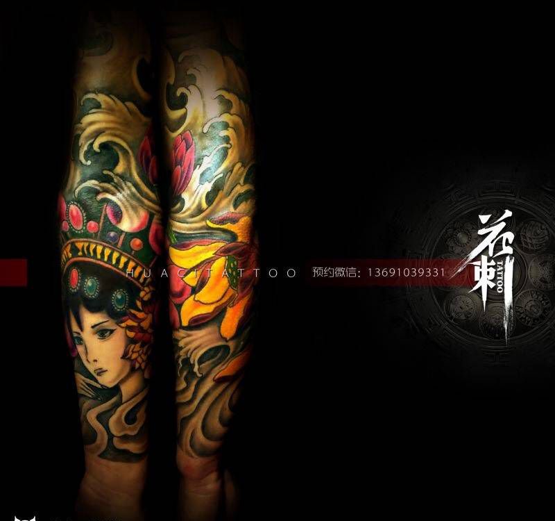 作品回顾纹身图片_成品纹身图案