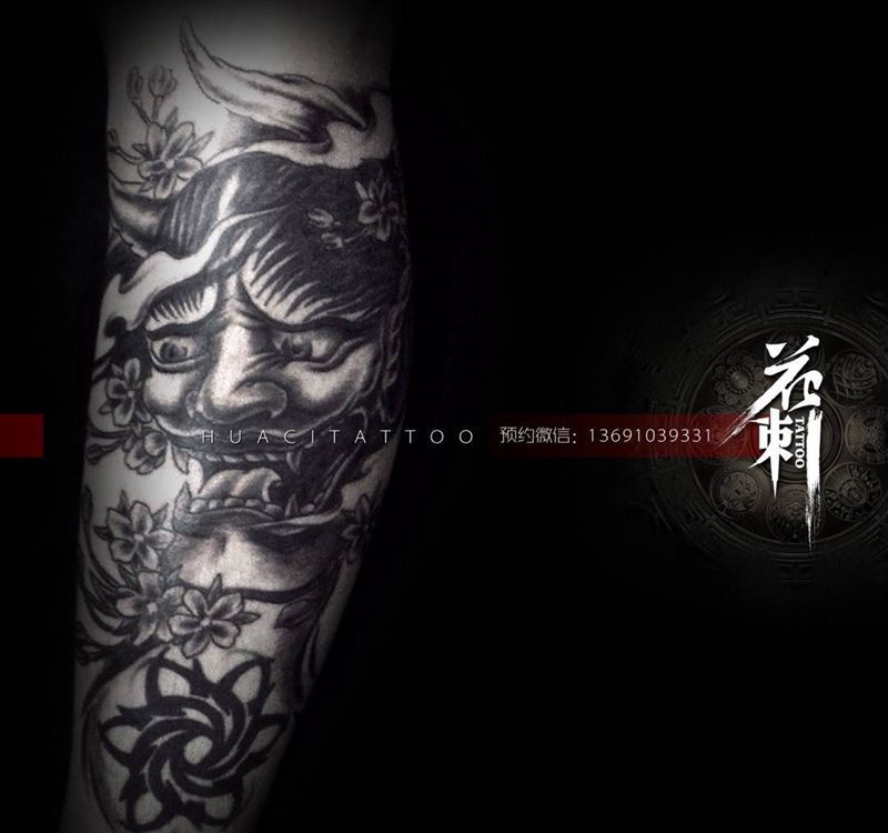 花刺作品！纹身图片_