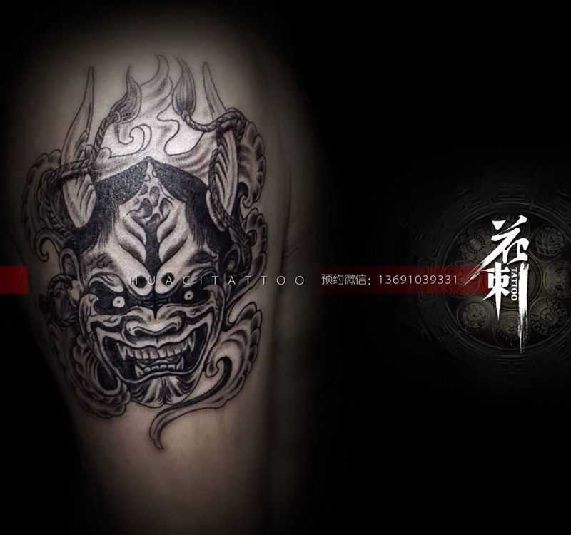 花刺作品！纹身图片_