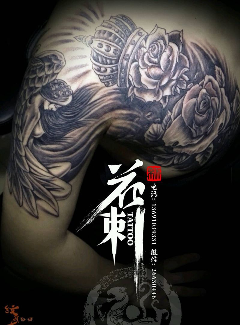 花刺作品！纹身图片_