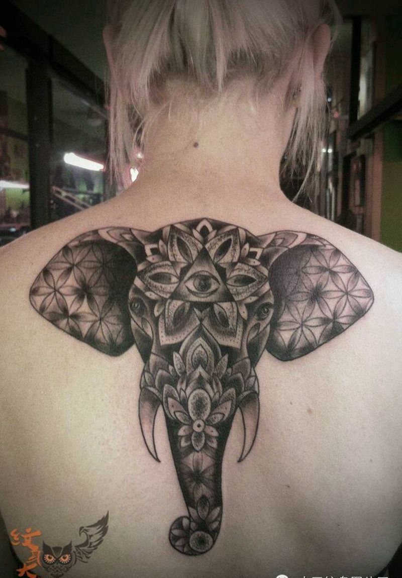 那些点刺！纹身图片_