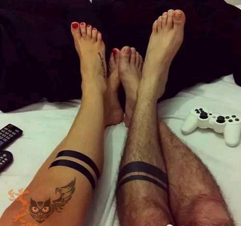 那些情侣!!纹身图片_