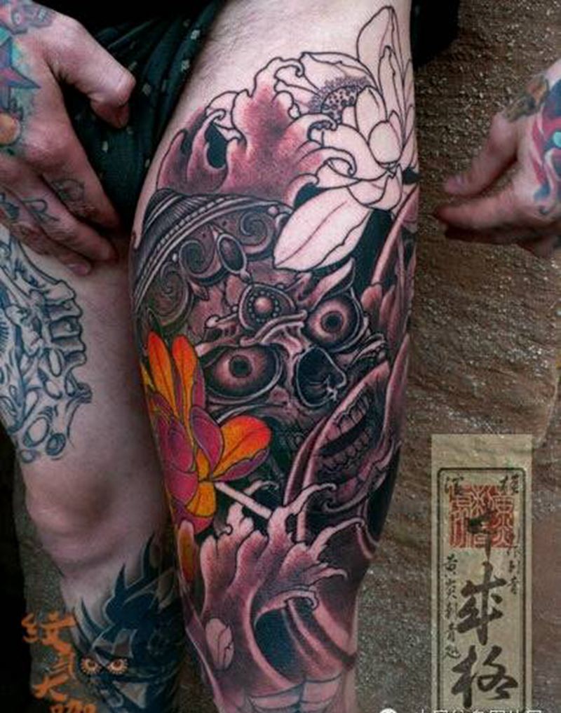 那些嘎巴拉!纹身图片_