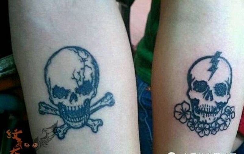 那些情侣!!纹身图片_