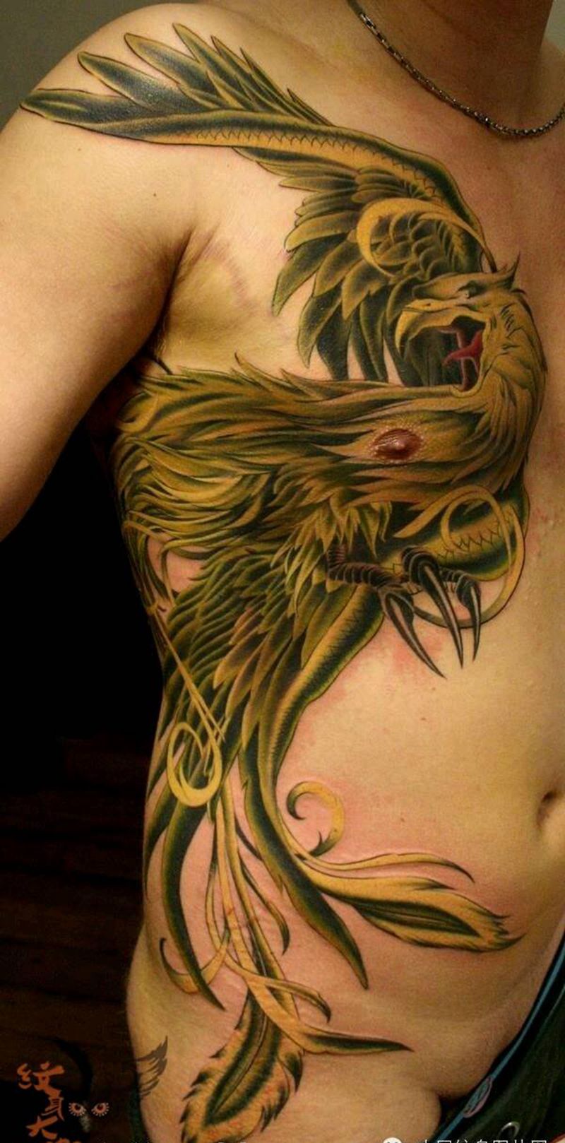 那些凤凰！纹身图片_