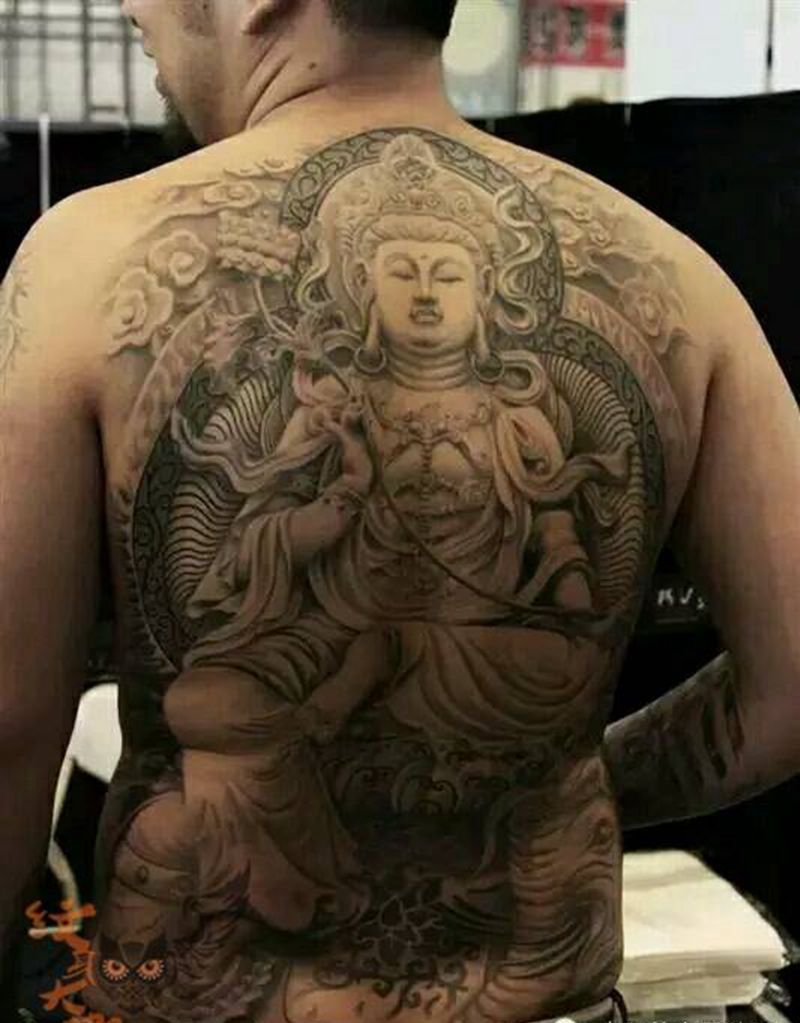 那些佛！纹身图片_