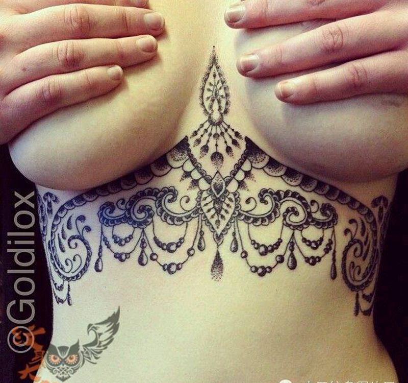 那些点刺！纹身图片_