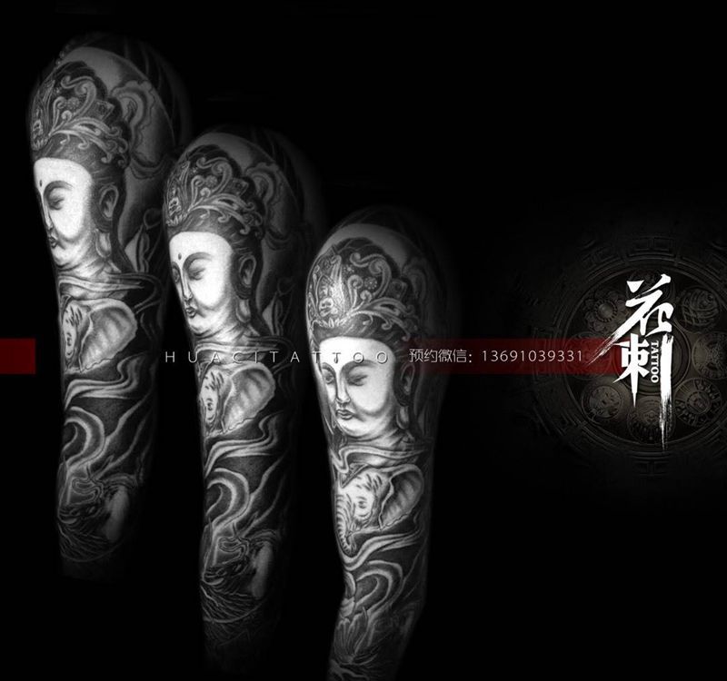 花刺作品！纹身图片_